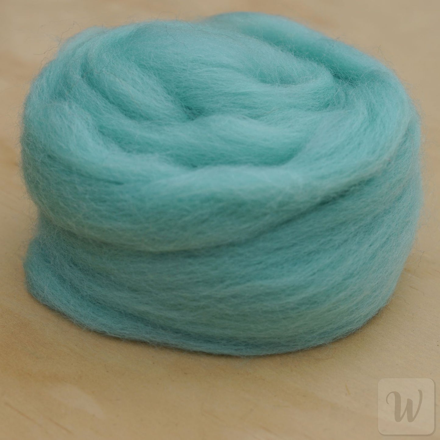 Premium Corriedale Wool Tops roving Paradise, 50g, the best wool for spinning, weaving, needle and wet felting, bright and soft, DHG