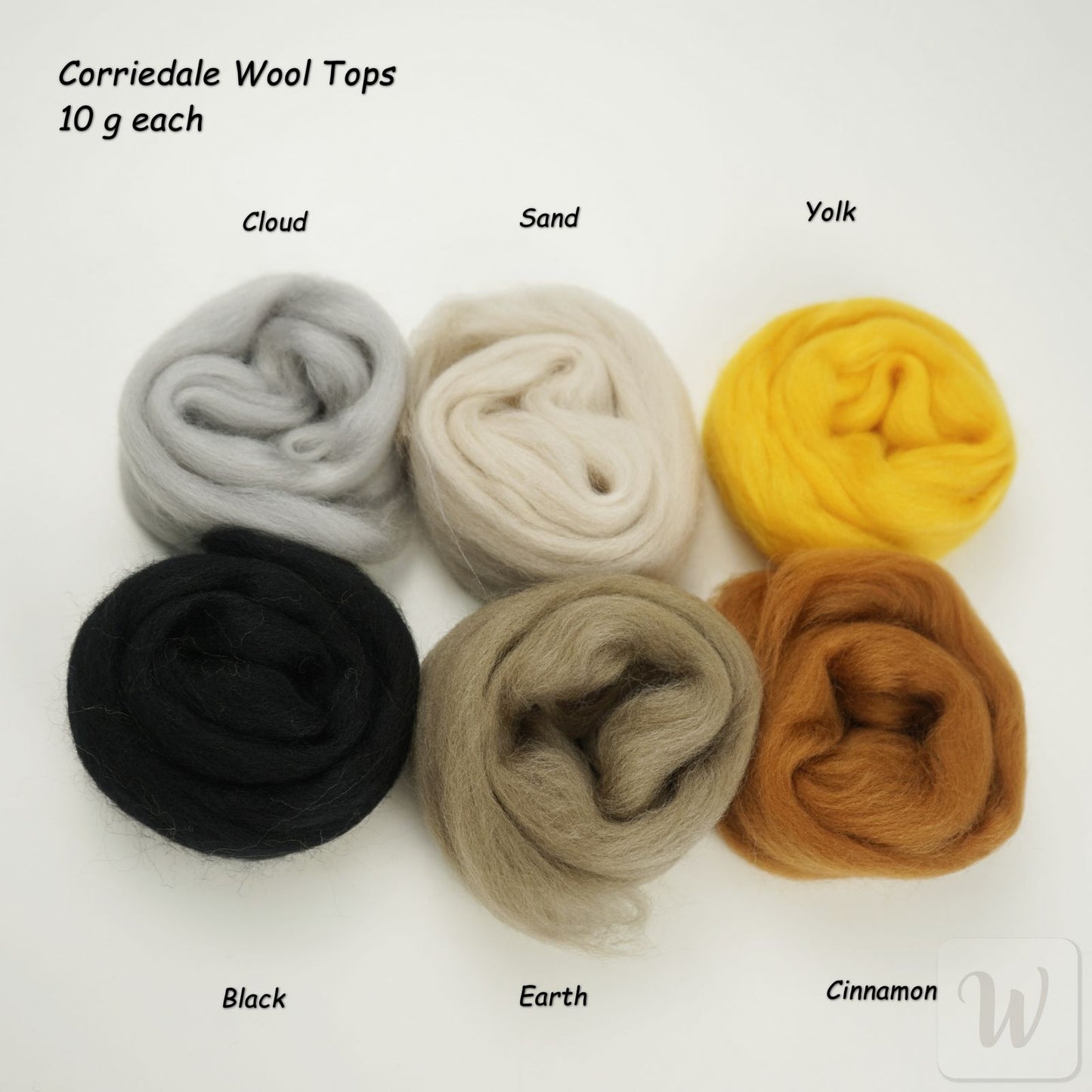 Needle Felting Starter Kit – Animal Colours - 12 needles - Tools
