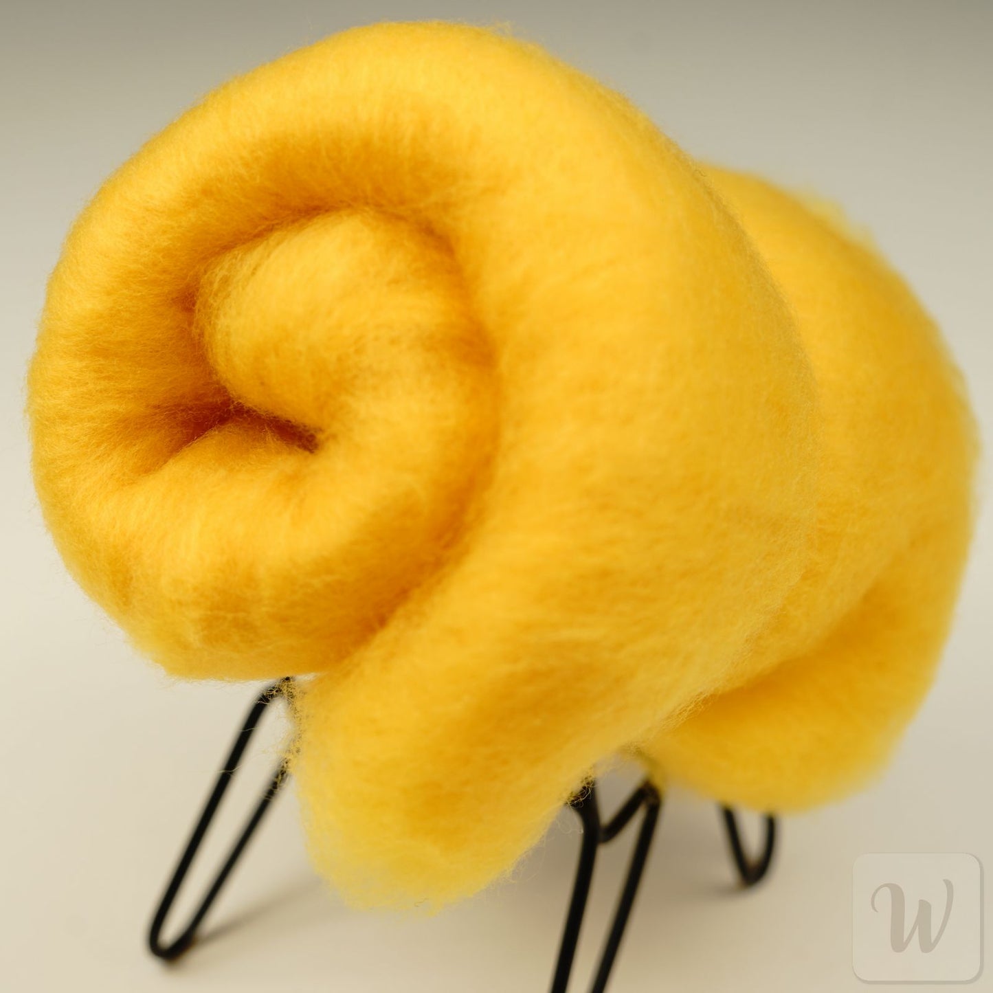Extra Fine Carded Merino Wool / Yolk / Super Soft Felting Wool / 50g / 19 microns / Perfect for Delicate and Detailed felting / DHG