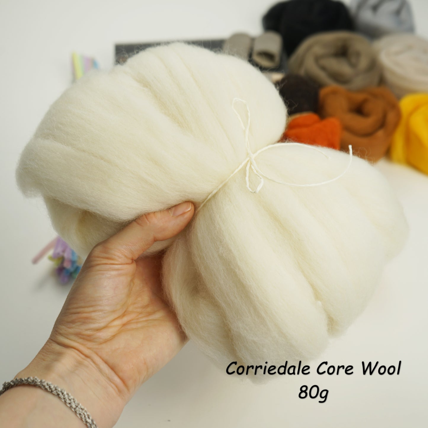 Needle Felting Starter Kit – Animal Colours - 12 needles - Tools