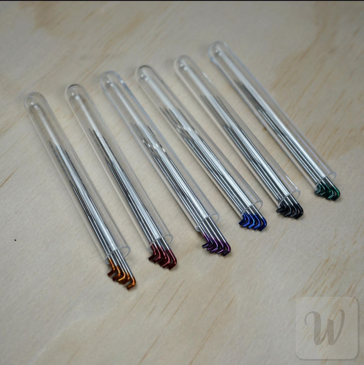 Felting Needles Set 40 pcs / Colour-coded / Star / Reverse / Twisted/Spiral / Triangular/Conventional