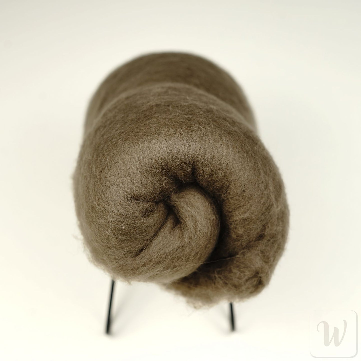 Extra Fine Carded Merino Wool / Beaver / Super Soft Felting Wool / 50g / 19 microns / Perfect for Delicate and Detailed felting / DHG