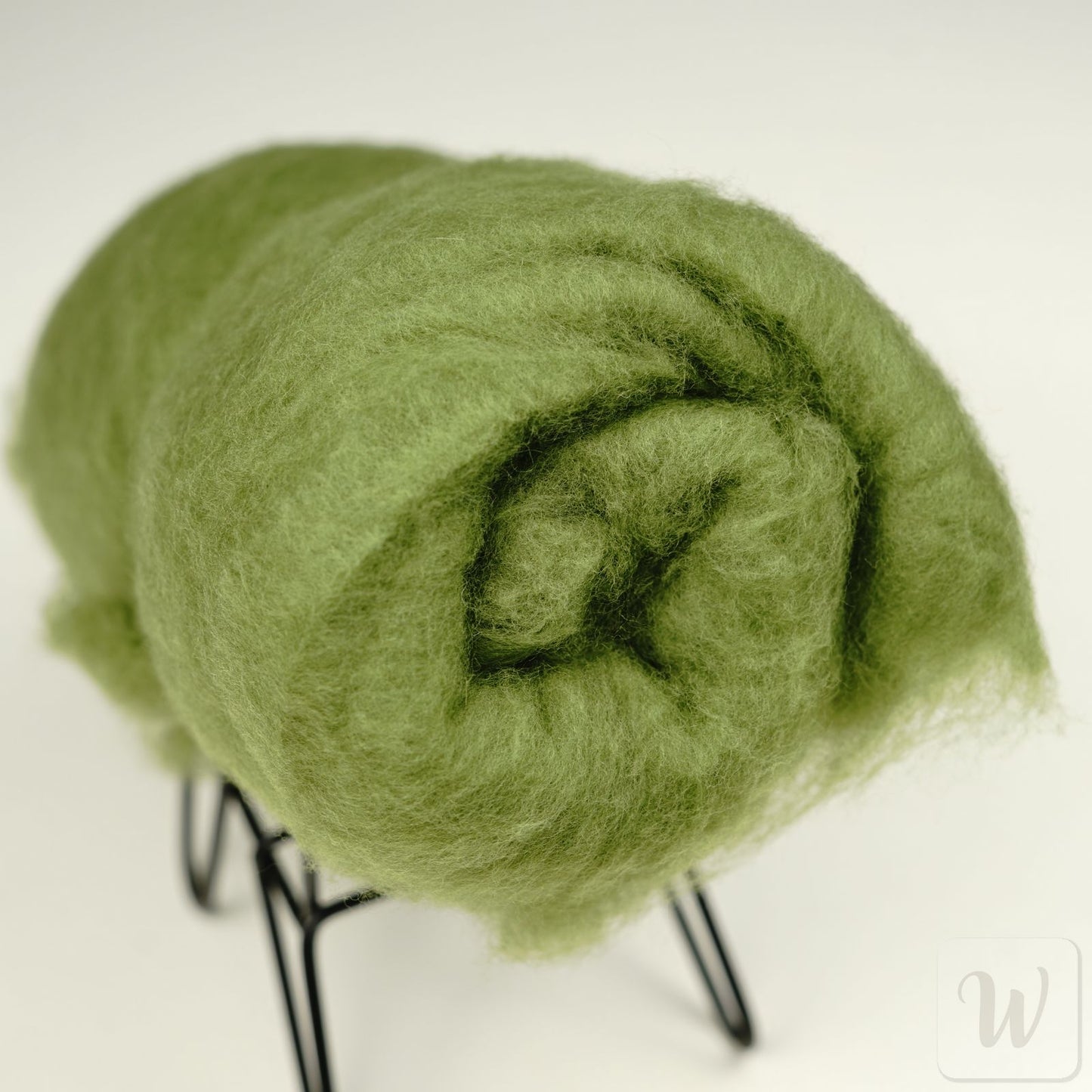 Extra Fine Carded Merino Wool / Ivy / Super Soft Felting Wool / 50g / 19 microns / Perfect for Delicate and Detailed felting / DHG