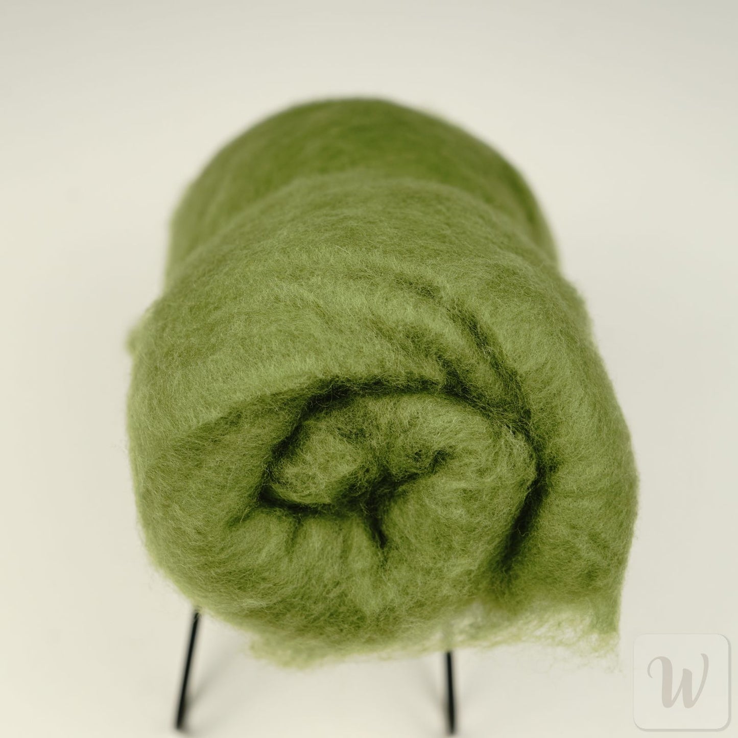 Extra Fine Carded Merino Wool / Ivy / Super Soft Felting Wool / 50g / 19 microns / Perfect for Delicate and Detailed felting / DHG