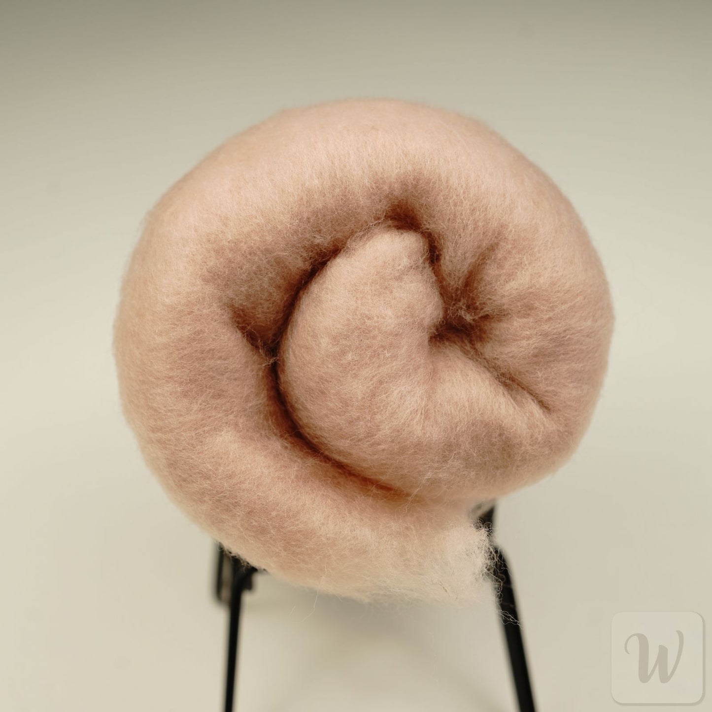 Extra Fine Carded Merino Wool / Shell / Super Soft Felting Wool / 50g / 19 microns / Perfect for Delicate and Detailed felting / DHG