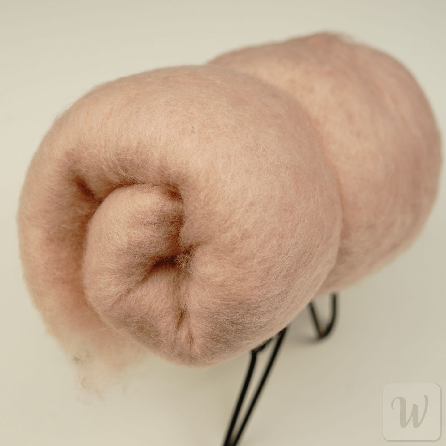 Extra Fine Carded Merino Wool / Shell / Super Soft Felting Wool / 50g / 19 microns / Perfect for Delicate and Detailed felting / DHG