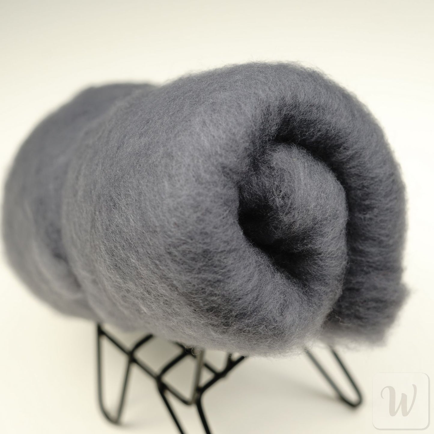 Extra Fine Carded Merino Wool / Storm / Super Soft Felting Wool / 50g / 19 microns / Perfect for Delicate and Detailed felting / DHG