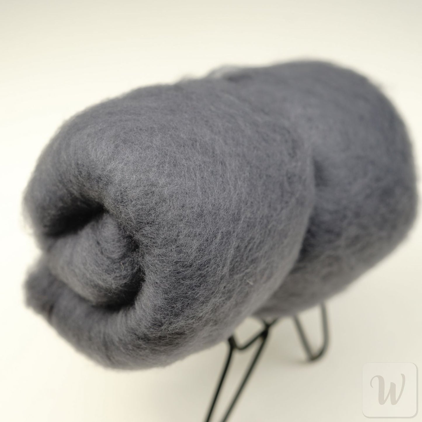 Extra Fine Carded Merino Wool / Storm / Super Soft Felting Wool / 50g / 19 microns / Perfect for Delicate and Detailed felting / DHG
