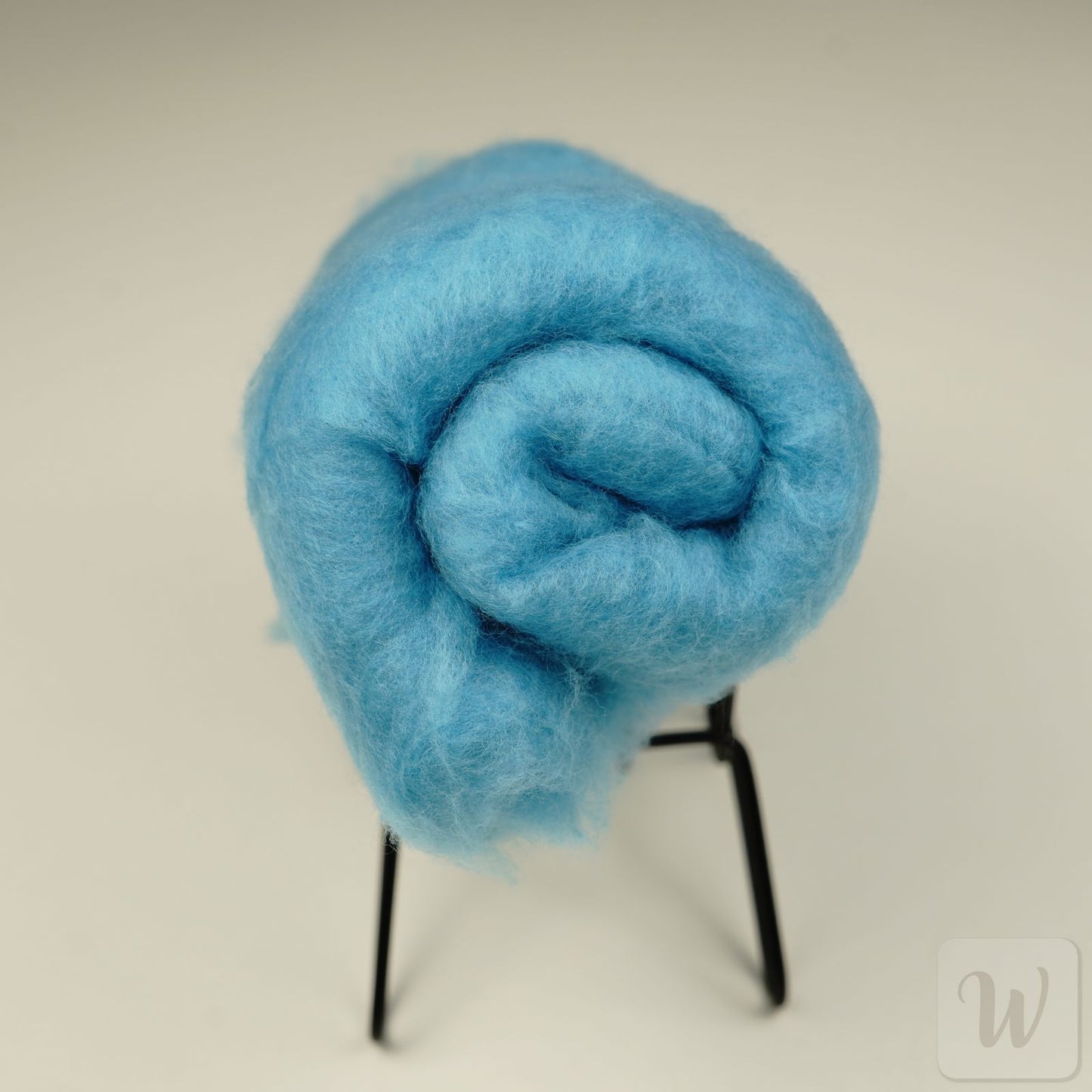 Extra Fine Carded Merino Wool / Water / Super Soft Felting Wool / 50g / 19 microns / Perfect for Delicate and Detailed felting / DHG