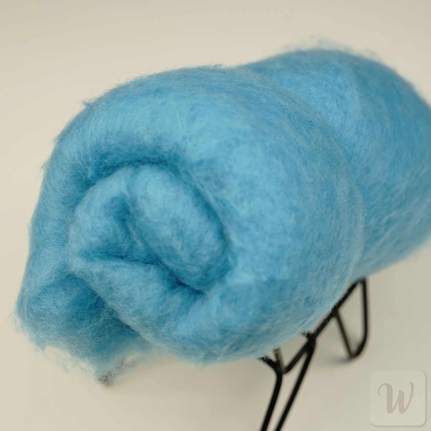Extra Fine Carded Merino Wool / Water / Super Soft Felting Wool / 50g / 19 microns / Perfect for Delicate and Detailed felting / DHG