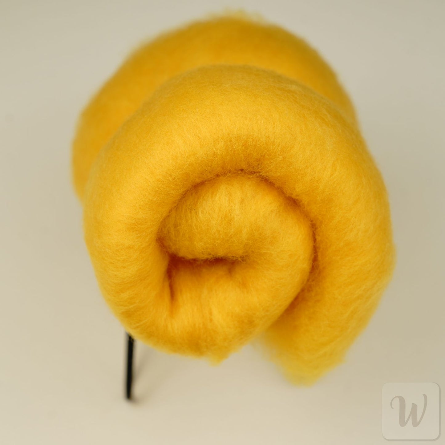 Extra Fine Carded Merino Wool / Yolk / Super Soft Felting Wool / 50g / 19 microns / Perfect for Delicate and Detailed felting / DHG